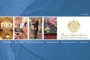 Trump Park Avenue website